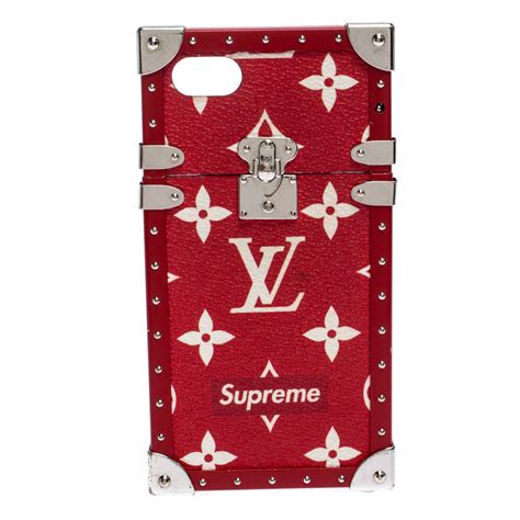 lv iphone 7 plus case supreme